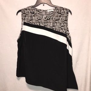 Calvin Klein asymmetrical tank top SZ 2X